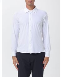 Save The Duck - Casual Stretch Technical Fabric Shirt With French Collar By - Lyst