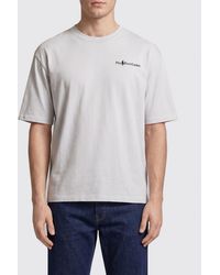 Polo Ralph Lauren - Crewneck Cotton T-Shirt With Contrast Logo - Lyst