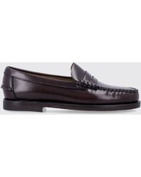 Sebago - Classic Dan Brushed Leather Loafers - Lyst