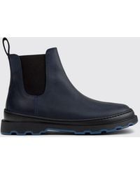 Camper - Brutus+ Nubuck Chelsea Boots With Lug Sole - Lyst