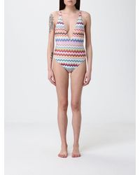 Missoni - Lurex Viscose One-Piece Swimsuit - Lyst