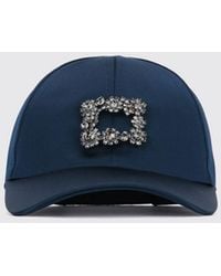 Roger Vivier - Satin Hat With Jewel Buckle - Lyst