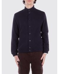 Fay - Cotton Blend Cardigan - Lyst