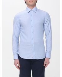 Michael Kors - Classic Silk And Linen Shirt - Lyst