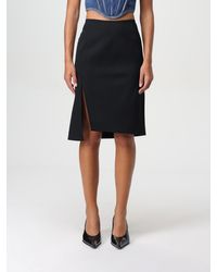 Versace - Falda De Tubo Asimétrica - Lyst