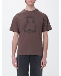 Palm Angels - Printed Cotton T-Shirt - Lyst