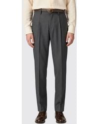 Lardini - Slim Fit Tailored Stretch-Cotton Trousers - Lyst