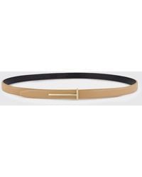 Tom Ford - Slim T Ledergürtel - Lyst
