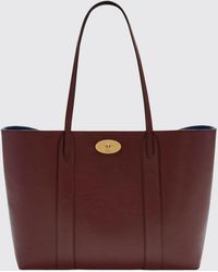 Mulberry - Bayswater Small Grained Calfskin Tote With Double Handle - Lyst