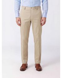 Lardini - Slim Fit Stretch Cotton Chino Trousers - Lyst