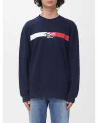 Tommy Hilfiger - Relaxed Cotton Sweatshirt With Logo - Lyst