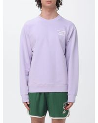 Drole de Monsieur - Cotton Crewneck Sweatshirt With Slogan - Lyst