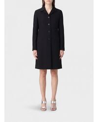 Jil Sander - Knee-Length Single-Breasted Coat - Lyst