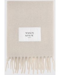 Maison Kitsuné - Maison Kitsun&Eacute Scarf - Lyst