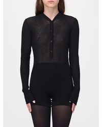 Mugler - Knit Bodysuit - Lyst