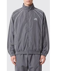 Balenciaga - Relaxed Fit Cotton-Blend Zip-Up Sweatshirt With A High Neck - Lyst