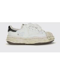 Maison Mihara Yasuhiro - Blakey Tarred Canvas Sneakers - Lyst