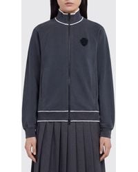 Brunello Cucinelli - Zip-Up Cotton Sweatshirt With A Turtleneck - Lyst