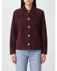 Max Mara - Abisso Suede Lambskin Shirt Jacket - Lyst
