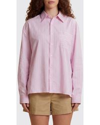 La Martina - Striped Relaxed Fit Long-Sleeved Cotton Shirt - Lyst