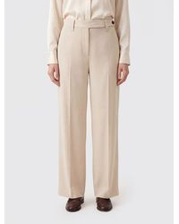 Brunello Cucinelli - Cropped Stretch Cotton Trousers - Lyst