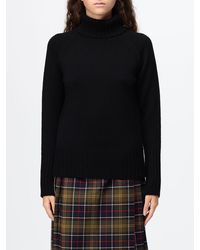Drumohr - 100% Pure Merino Wool Turtleneck Jumper With Ribbed Edges - Lyst