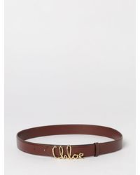 Chloé - Chlo&Eacute Iconic Leather Belt - Lyst