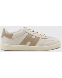 Hogan - Baskets Cool En Cuir, Daim Et Nubuck Avec Logo H - Lyst