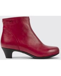 Camper - Damen Flache Stiefeletten - Lyst