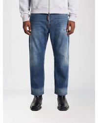 DSquared² - Wide Leg Jeans - Lyst