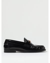 Versace - Medusa '95 Moccasins In Brushed Leather With Horsebit - Lyst