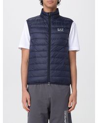 EA7 - Padded Nylon Vest - Lyst