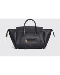 Celine - New Luggage Tasche Aus Genarbtem Kalbsleder - Lyst