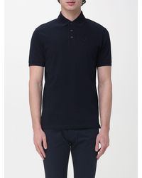 Emporio Armani - Cotton Polo Shirt - Lyst