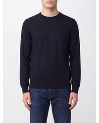 Ballantyne - Pure Wool Long-Sleeved Crewneck Jumper - Lyst