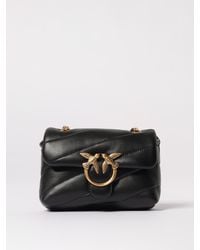 Pinko - Love Puff Baby Quilted Nappa Bag - Lyst
