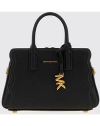 Michael Kors - Laila Mini Leather Handbag With Removable Strap - Lyst