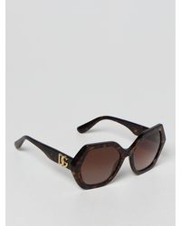 Dolce & Gabbana Sunglasses With Logo - Multicolour