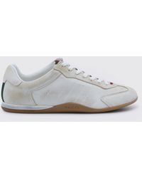 Gucci - Shift Sneakers Aus Gealtertem Leder - Lyst