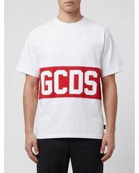 Gcds - Cotton T-Shirt With Logo - Lyst