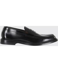 Doucal's - Brushed Leather Loafers - Lyst