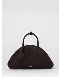 Alaïa - Purse Calfskin Leather Handbag With Double Handle And Snap Closure - Lyst