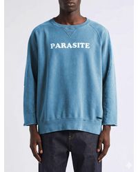 Undercover - Relaxed Fit Cotton Crewneck Jumper With Slogan Print - Lyst