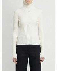 ANDREADAMO - Cotton Balaclava Top - Lyst