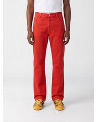 Versace - Jeans Rectos De Denim - Lyst