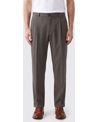 The Row - Tosca Tailored Wool Trousers With A Slim Fit - Lyst