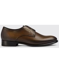 Doucal's - Oxford-Schuhe Aus Poliertem Leder - Lyst