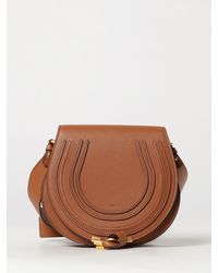 Chloé - Chlo&Eacute Marcie Grained Calfskin Mini Crossbody Bag - Lyst