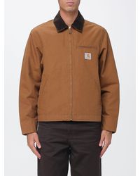 Carhartt - Detroit Organic Cotton Canvas Jacket With Velvet Collar - Lyst