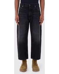 Balenciaga - Cropped Wide-Leg Baggy Jeans - Lyst